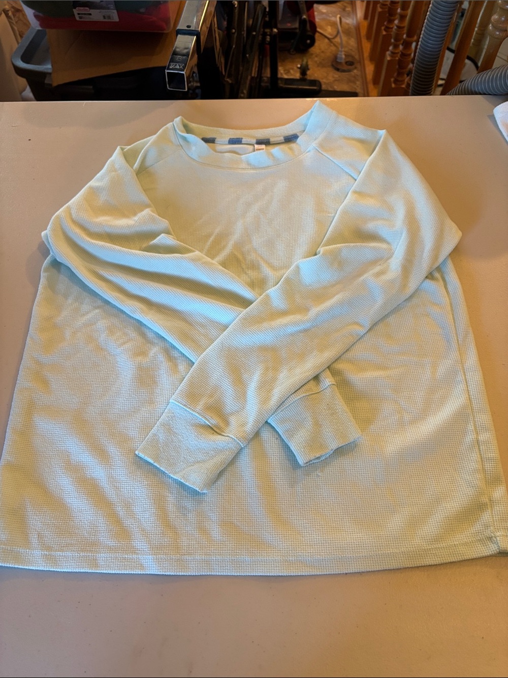 SO intimates, juniors sleep wear set, long sleeve tee with shorts, blue
Small
